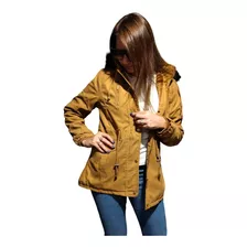 Campera Parka Mujer Gabardina Importada Premium 