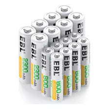 16 Sets Aa Aaa Batteries Combo With 8pcs Aa 2300mah & 8...