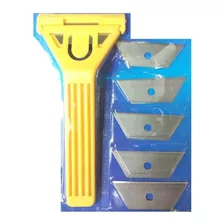 Rasqueta Scrapper Con Repuestos Para Vidrio Cristal Pintura