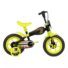 Bicicleta Aro 12 Infantil Track Bikes Trackula Pa Amarelo