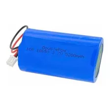 Bateria 3,7v 5200mah Modelo2x18650 Li-on Recarregável
