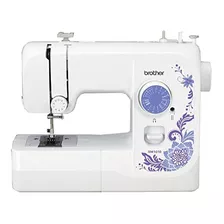 Máquina De Coser Con 10 Puntos Color Blanco Y Violeta