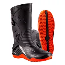 Bota Pvc Chuva Impermeável Motociclista Motoboy Motoqueiro