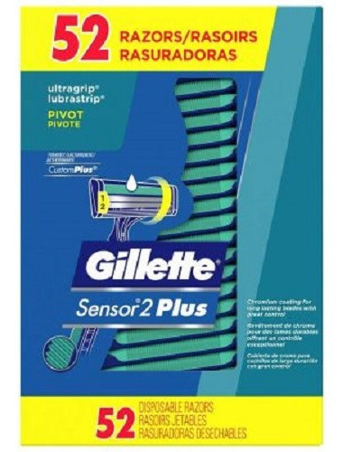 Afeitadora Gillette Sensor Plus 2 X Caja 52 Unidad Itr 