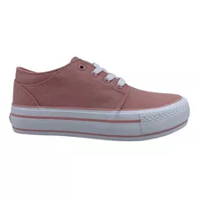 Zapatillas De Mujer Spitfire Kink Rosado-blanco