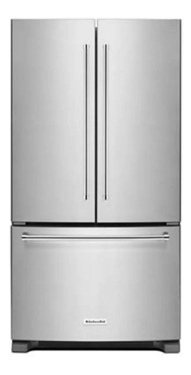 Refrigerador Auto Defrost Kitchenaid Krfc300e Stainless Steel Con Freezer 20 Ft³ 120v