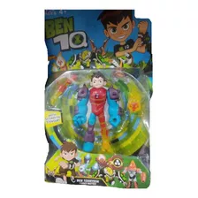 Muñeco Ben 10 Articulado Cuatro Brazos Mezcla Heroes X1