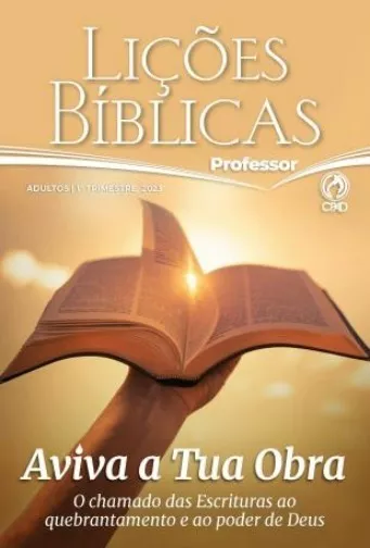Revista Lições Bíblicas Ebd Adulto Professor Cpad