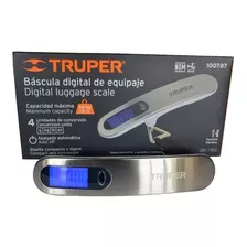 Balanza De Mano Digital Lcd 50kg Bascula Profesional Maletas