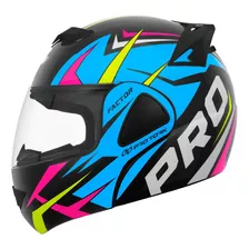 Capacete Para Motos Escamoteável V-pro Jet Factor Brilhante