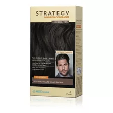 Strategy Castaño Oscuro - Shampoo Colorante