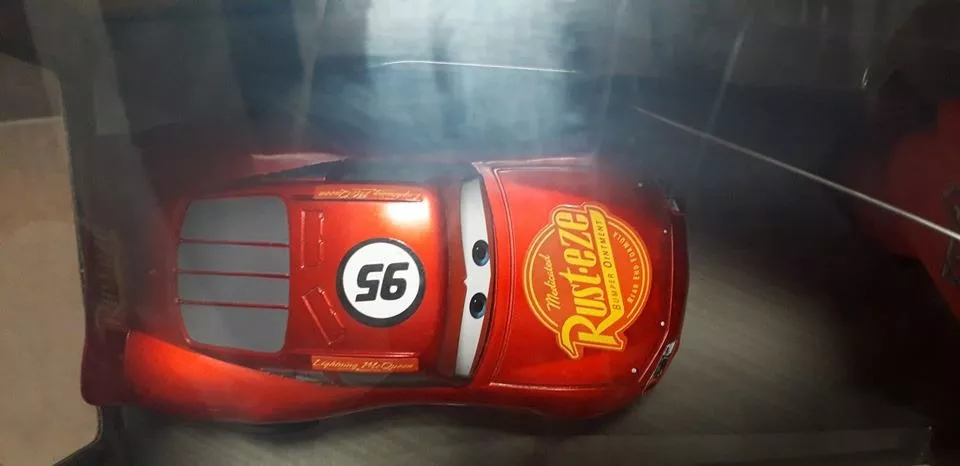 Cars3 Rayo Mcqueen Velocidad Con Radio Control Disney Pixar