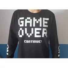 Sudadera Game Over Para Hombre Y Mujer De Exlente Calidad