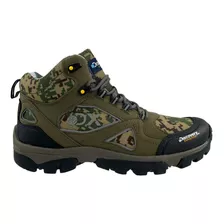 Bota Hombre Discovery Ex Blackwood 1956 Verde Militar Hiking