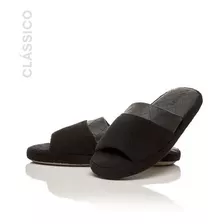 Chinelo Pantufa Aberto Guilherme - Preto - Tombini 44/45