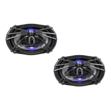 Bocinas 6x9 Con Luz Led Soundstream Lx690 400 Watts 4 Vias