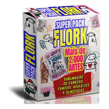 Super Pack Flork Canecas Estampas Sublimação + De 2000 Artes