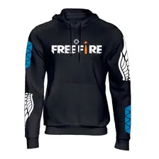 Moletom Blusa Free Fire Angelical Game Infantil E Adulto