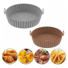 Forma Silicone Airfryer Protetor Antiaderente 20cm - Padrão