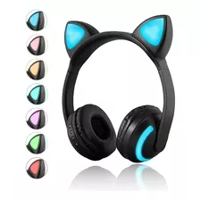 Auriculares Inalambricos Bluetooth Para Orejas De Gato Con 