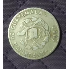 Moneda De 25 Centavos De Quetzal Guatemalteco