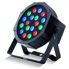 Refletor Strobo Dmx Canhão 18 Led Par Rgb Digital789-9