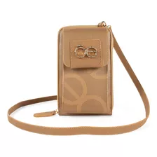 Cartera Cloe Para Mujer Porta Celular Grande Con Asa