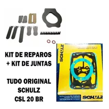 Kit Reparos Da Placa E Juntas Compressor Csl 20 Br Original