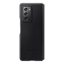 Funda Oficial De Cuero Samsung Galaxy Z Fold 2 Negro