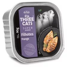 Three Cats - Sp Pate Sabor Pollo Gatitos 90gr X5