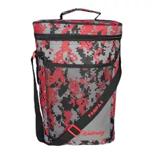 Bolso Matero Waterdog Rojo Camuflado Pampa2cr