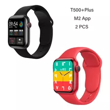 Smartwatch Bluetooth T500+plus Series 6 M2, 2 Peças