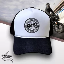 Boné Moto Vivo Para Rodar Trucker