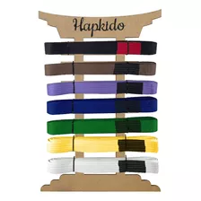 Porta Faixa De Hapkido Quadro Medalhas 1295