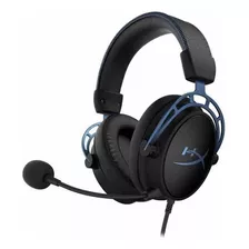 Audífonos Gamer Hyperx Cloud Alpha S Hx-hscas Blue