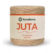 Juta Natural - Rolo De Fio Corda Cordão Barbante, 2mm, 125m