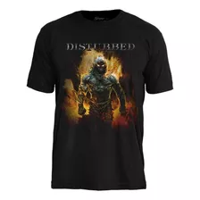 Camiseta Stamp Disturbed Indestructible Ts1023