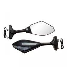 Retrovisor Esportivo Pisca Carbono Suzuki Gsx-r 1000 2003