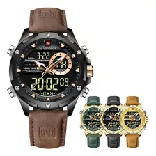 Reloj De Cuarzo Led Deportivo Para Hombre