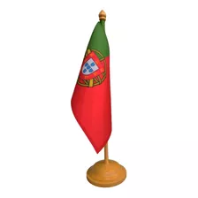 Bandeira De Portugal De Mesa - 30 Cm