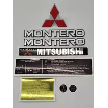 Mitsubishi Montero Calcomanías Y Emblemas