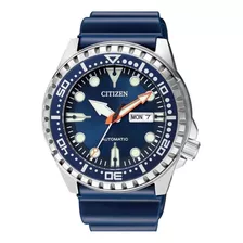 Relogio Citizen Marine Sport Automatico Nh8381-12l Tz31123f Cor Da Correia Azul Cor Do Bisel Azul Cor Do Fundo Azul