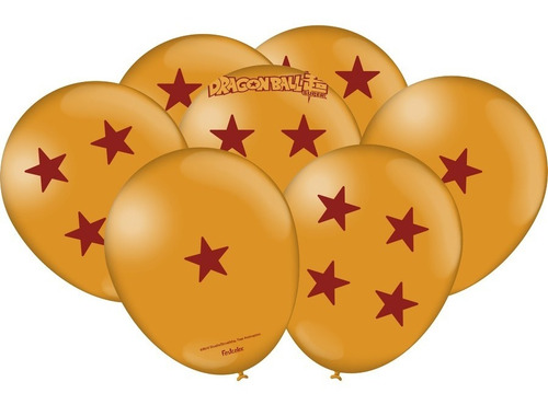 Balão - Bexiga Dragon Ball - 25 Unidades