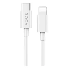 Cable Carga Rapida Compatible Lightning Usb C 3a 27w Roca