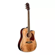 Guitarra Acústica Oscar Schmidt Od312ce Para Diestros Spalted Maple Brillante