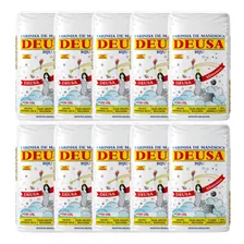 Farinha De Mandioca Deusa Biju 500g Kit C/10und Tradicional