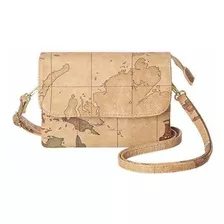 Minicat World Map Series De Cuero Sintético Pequeño Bolso