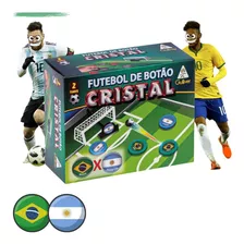 Brinquedo Menino Futebol Botão Brasil Argentina Gulliver
