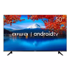 Smart Tv Led 50 Aiwa 50bl02a | 4k Uhd, Com Wi-fi, 2 Usb, 3 