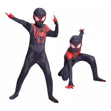 Disfraz Hombre Araña Spiderman Miles Morales Niño Importado